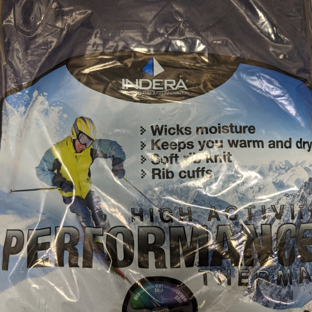 New Men's Thermal Shirt Polypropylene 2xL thermal winter warm